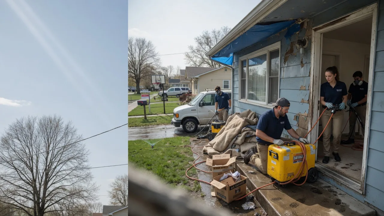 Basement Flood Cleanup in Springfield, NE near me